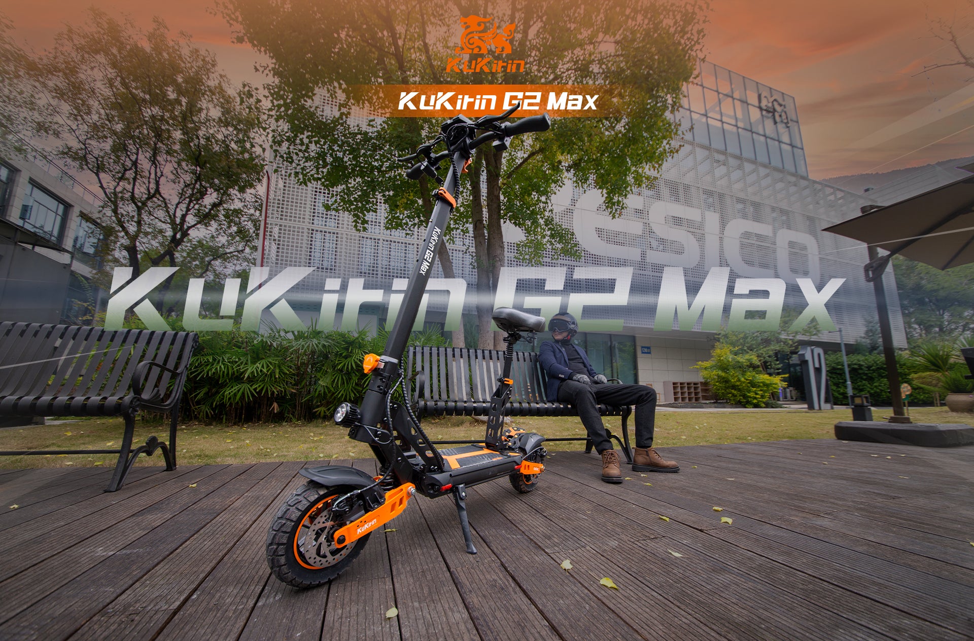 KuKirin G2 Max Off-Road Electric Scooter for Adults