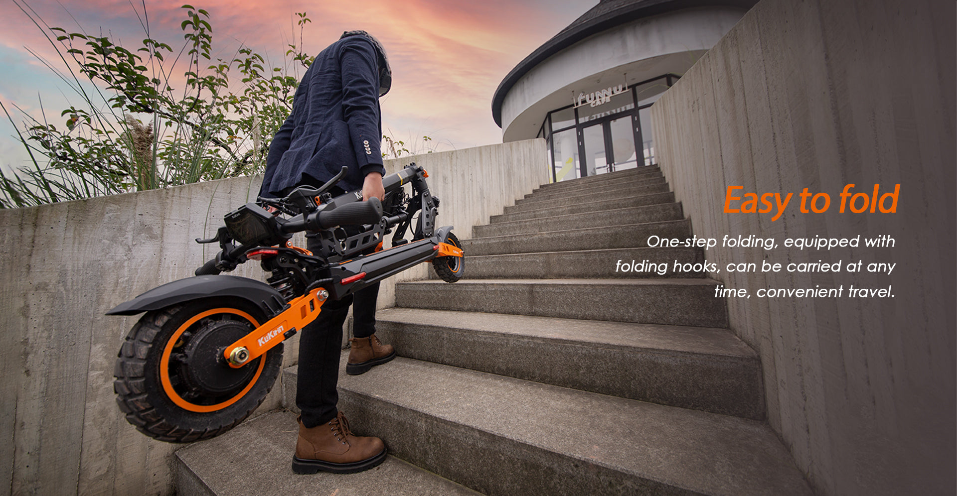 KuKirin G2 Max Off-Road Electric Scooter for Adults
