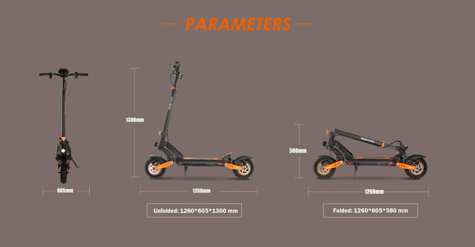 KuKirin G2 Max Off-Road Electric Scooter for Adults