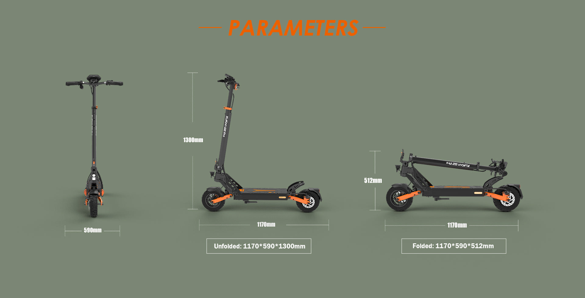 KuKirin G2 Pro (VMP) Electric Scooter for Adults with DGT Certification