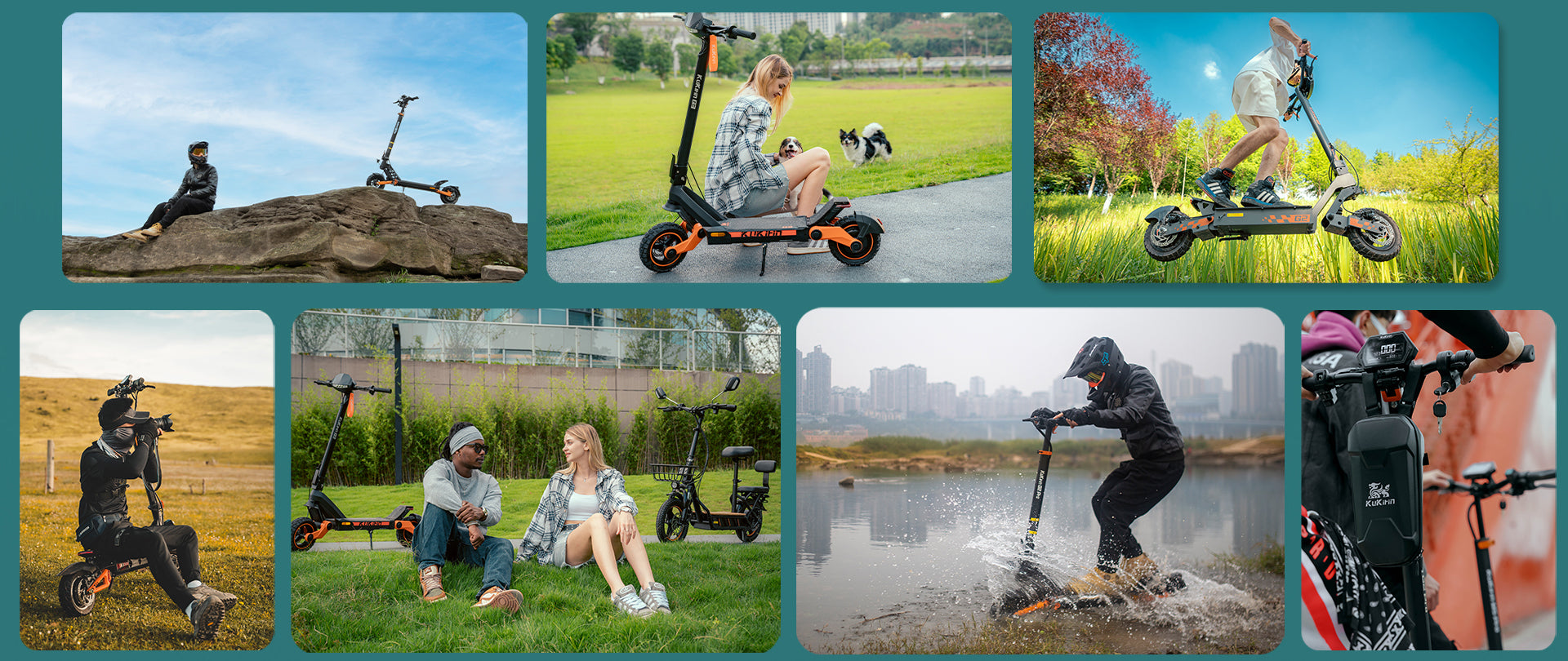 KuKirin G2 Pro (VMP) Electric Scooter for Adults with DGT Certification