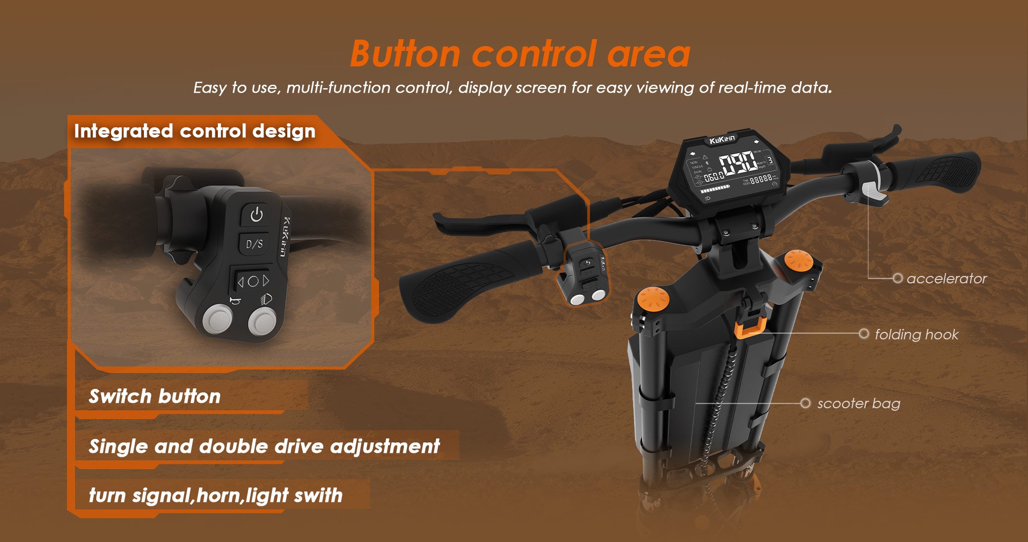 KuKirin G4 Max All Terrain Electric Scooter