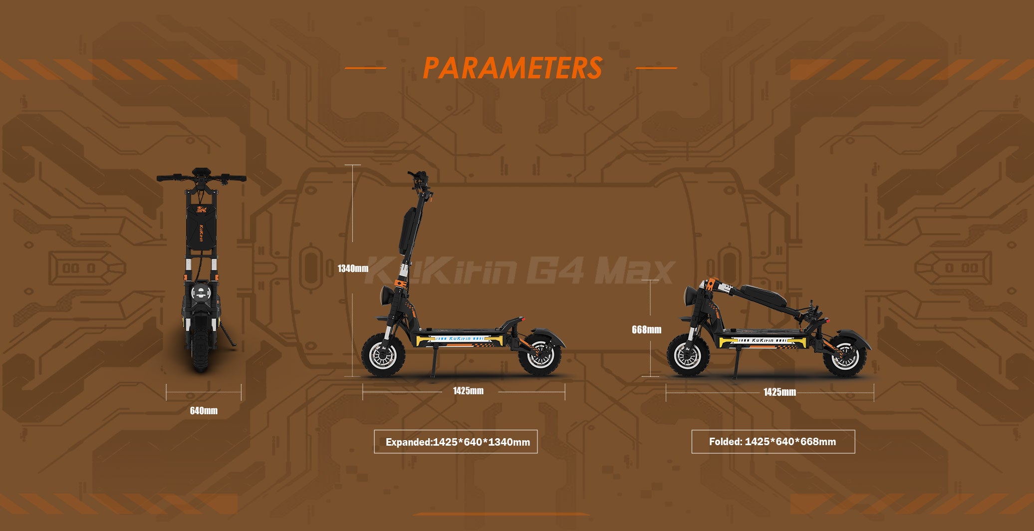 KuKirin G4 Max All Terrain Electric Scooter
