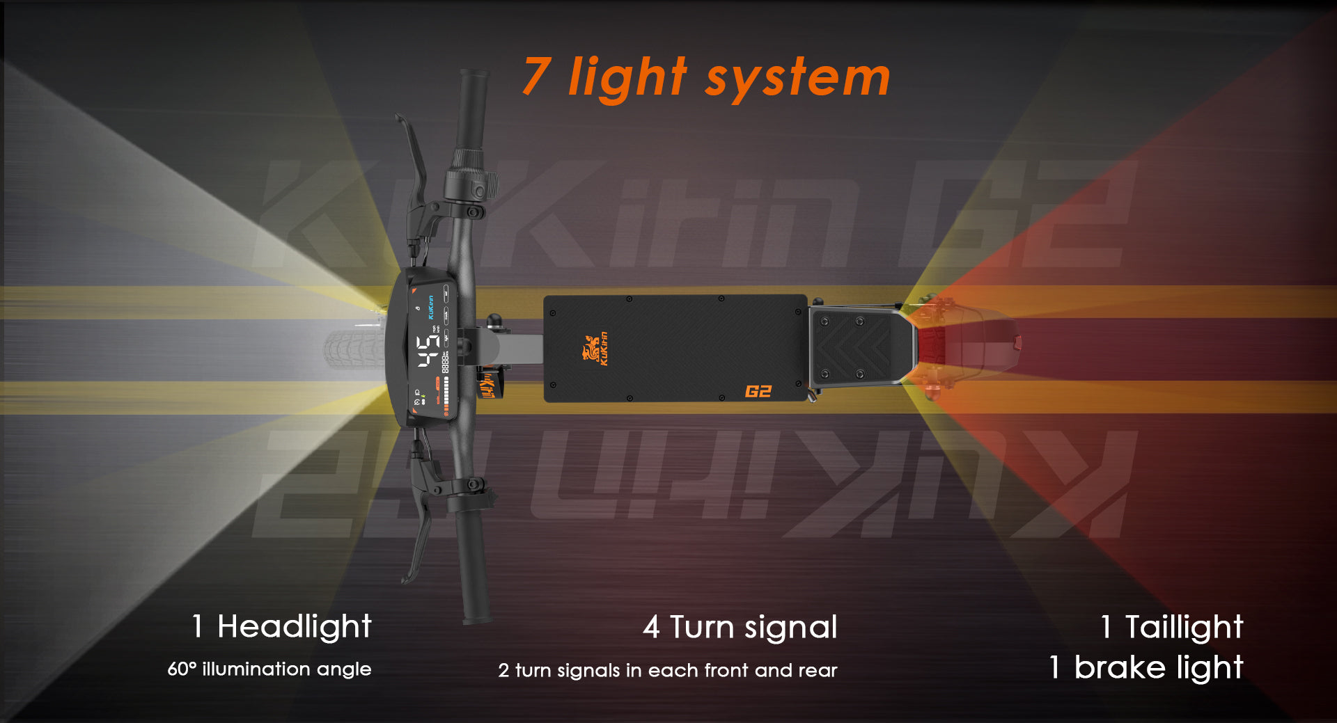 KuKirin G2 Folding Electric Scooter For Adults