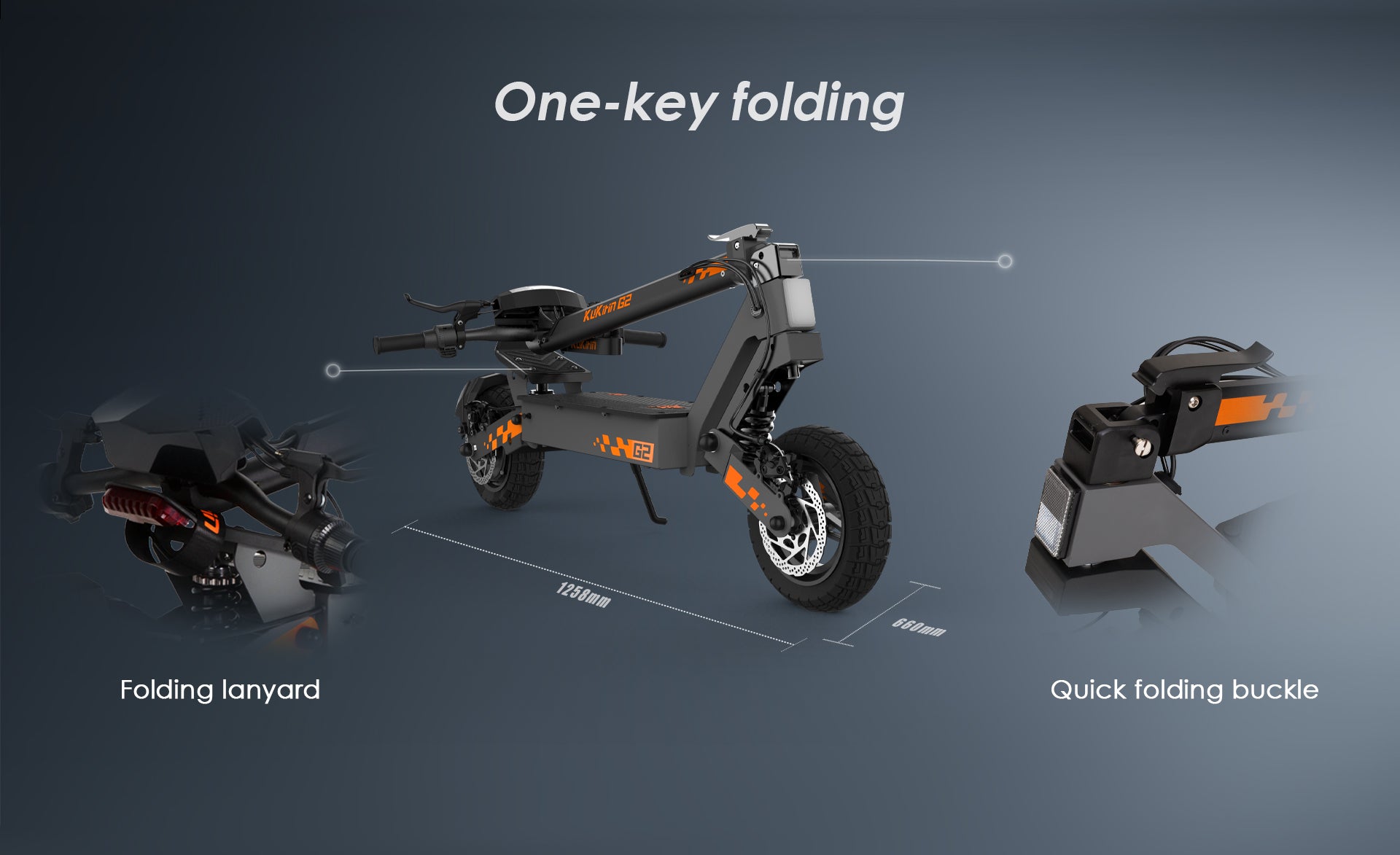 KuKirin G2 Folding Electric Scooter For Adults
