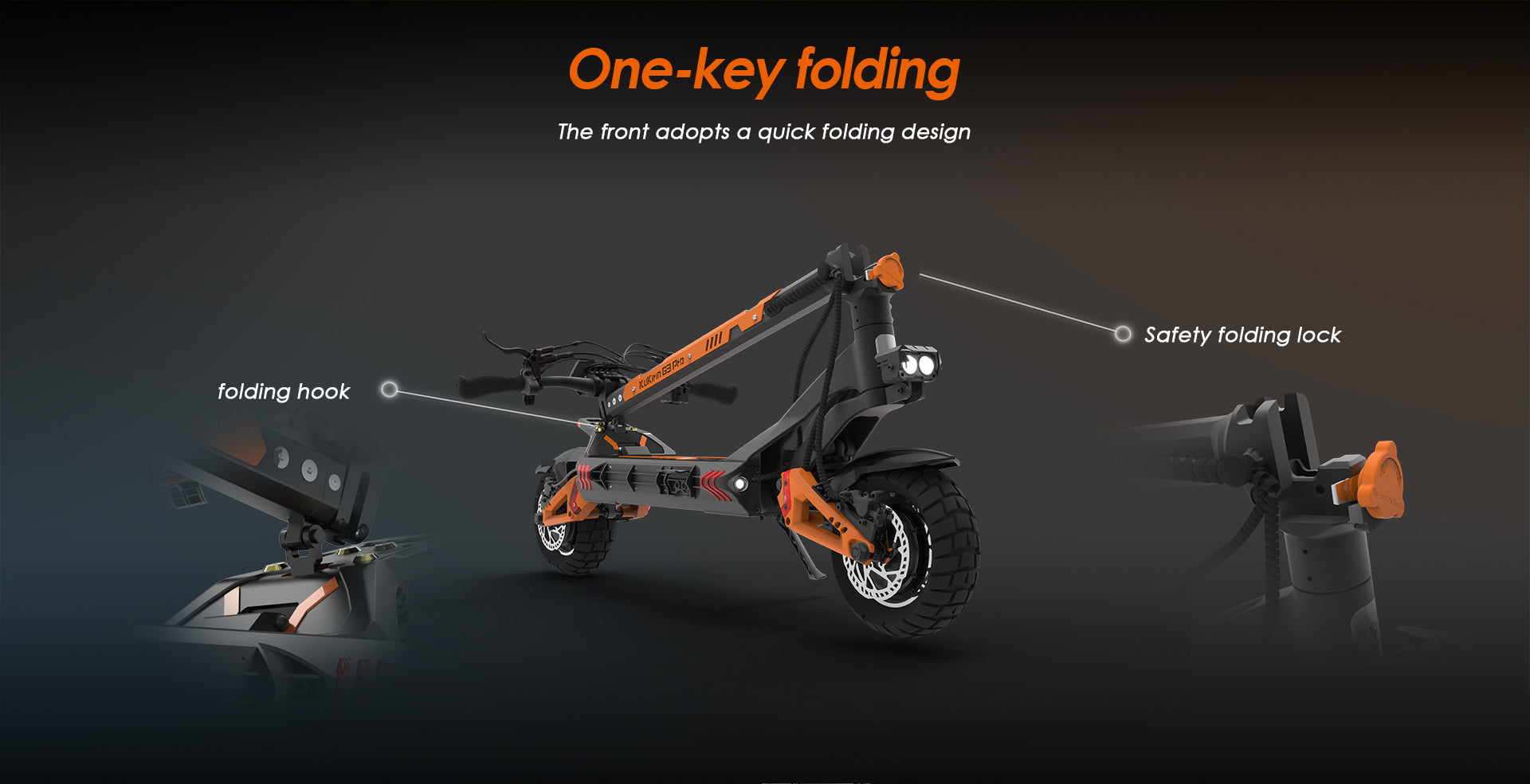 KuKirin G3 Pro All Terrain Electric Scooter