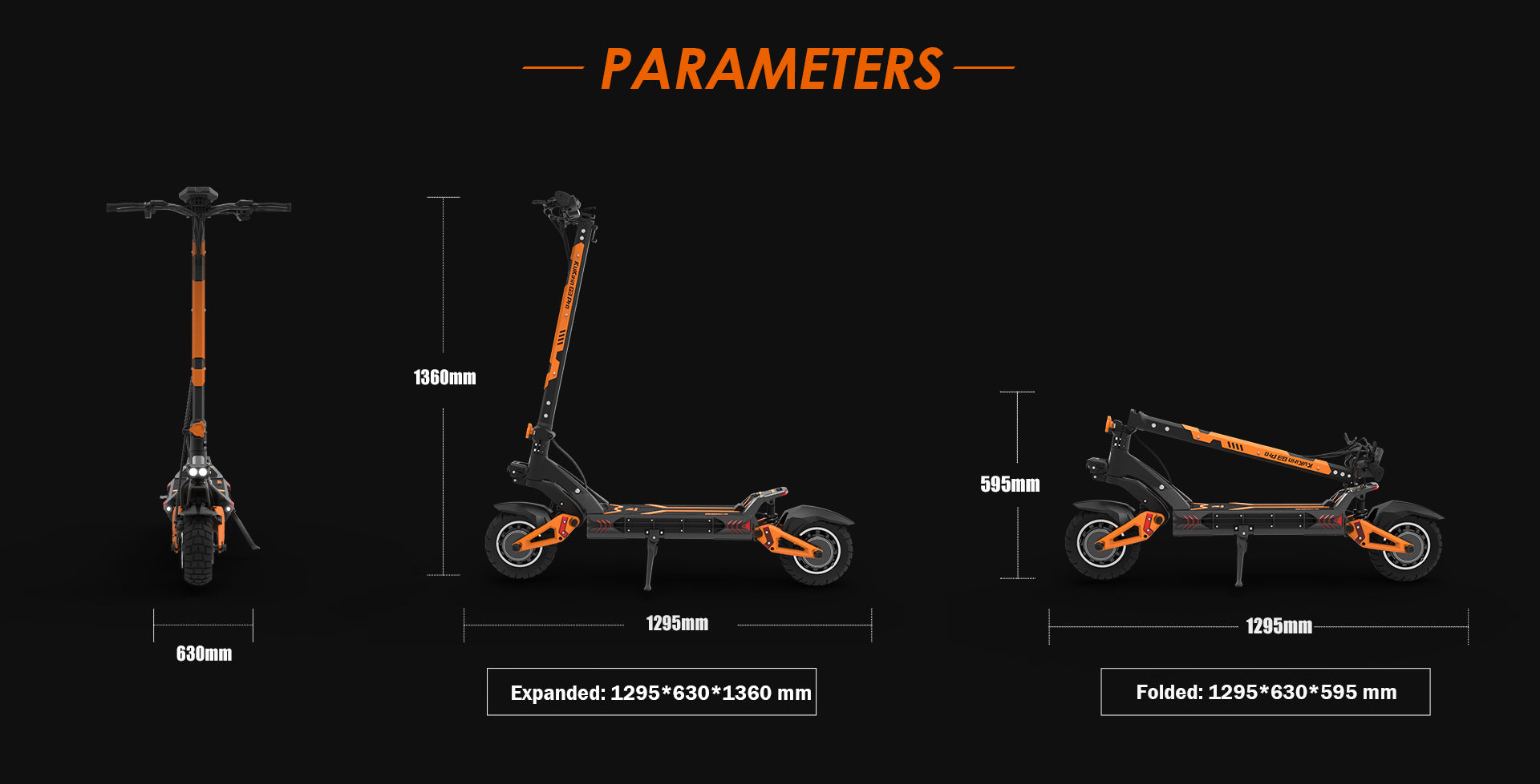 KuKirin G3 Pro Electric Scooter With Dual Motors