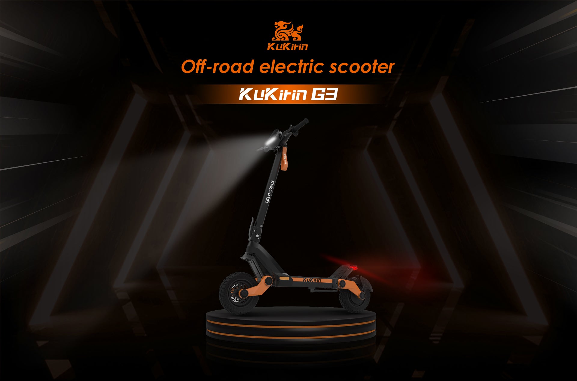 KuKirin G3 off road electric scooter for adults