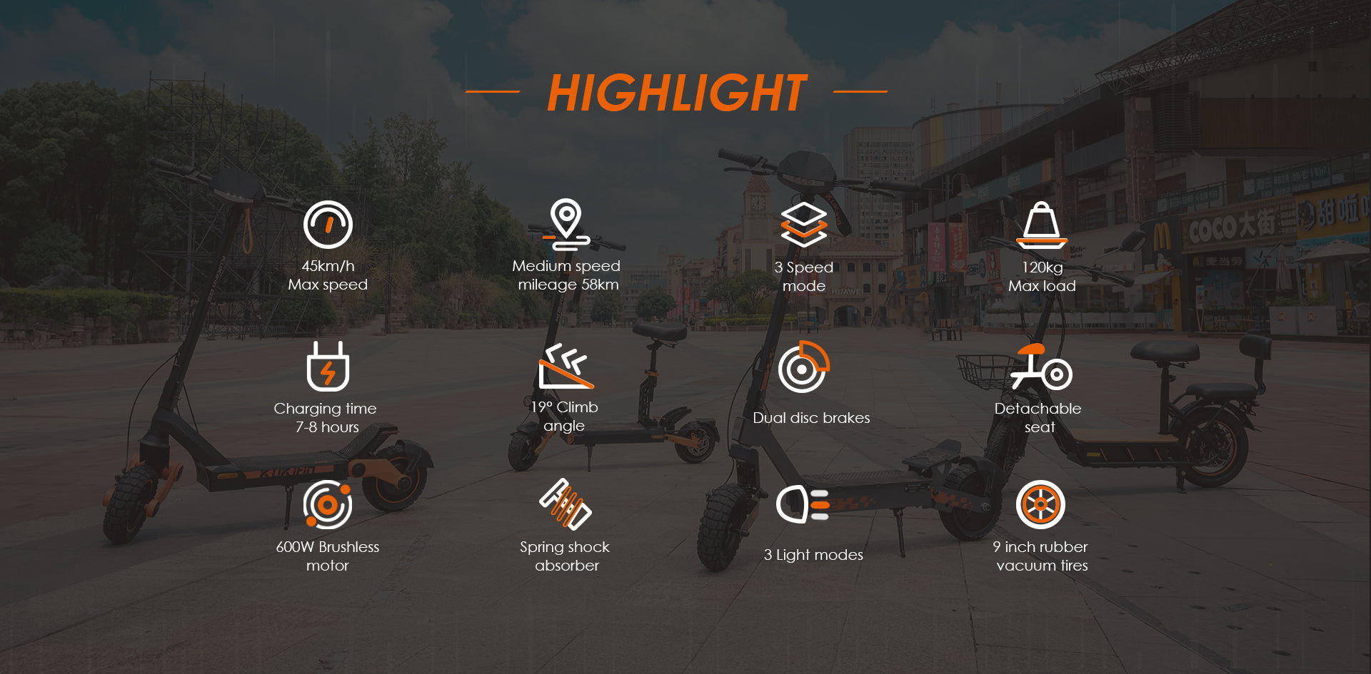 KuKirin G2 Pro Off Road Folding Electric Scooter 