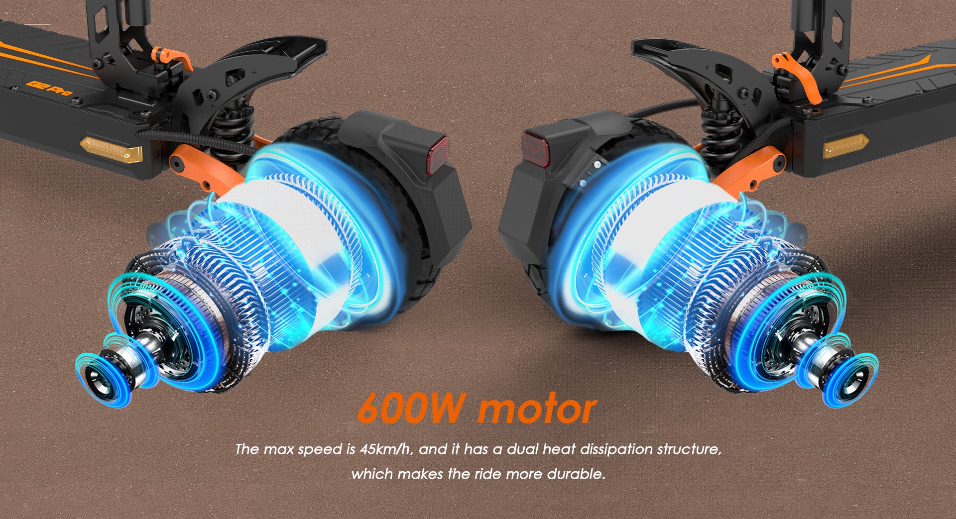 KuKirin G2 Pro Off Road Folding Electric Scooter 