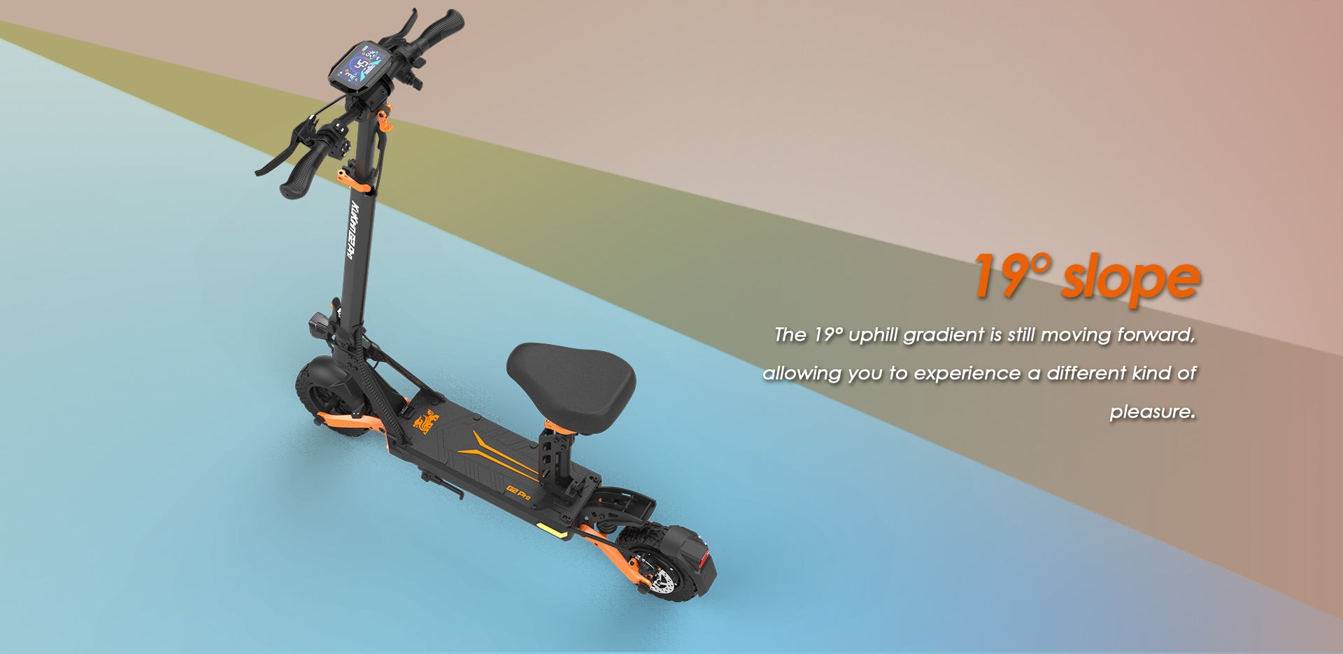 KuKirin G2 Pro Off Road Folding Electric Scooter 