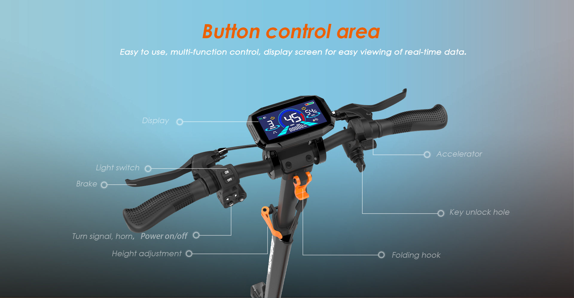 KuKirin G2 Pro Off Road Folding Electric Scooter 