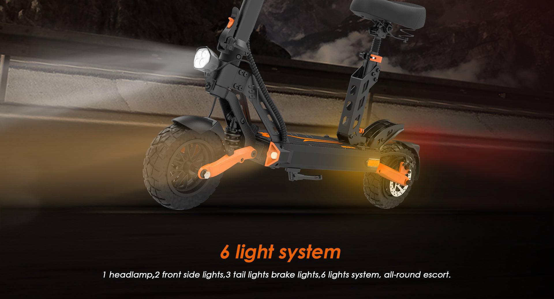 KuKirin G2 Pro Off Road Folding Electric Scooter 