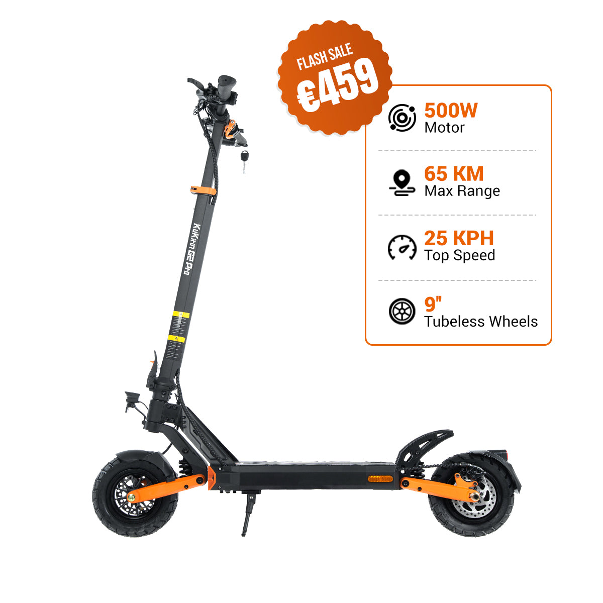 KuKirin G2 Pro (VMP) Electric Scooter for Adults-Off-Road