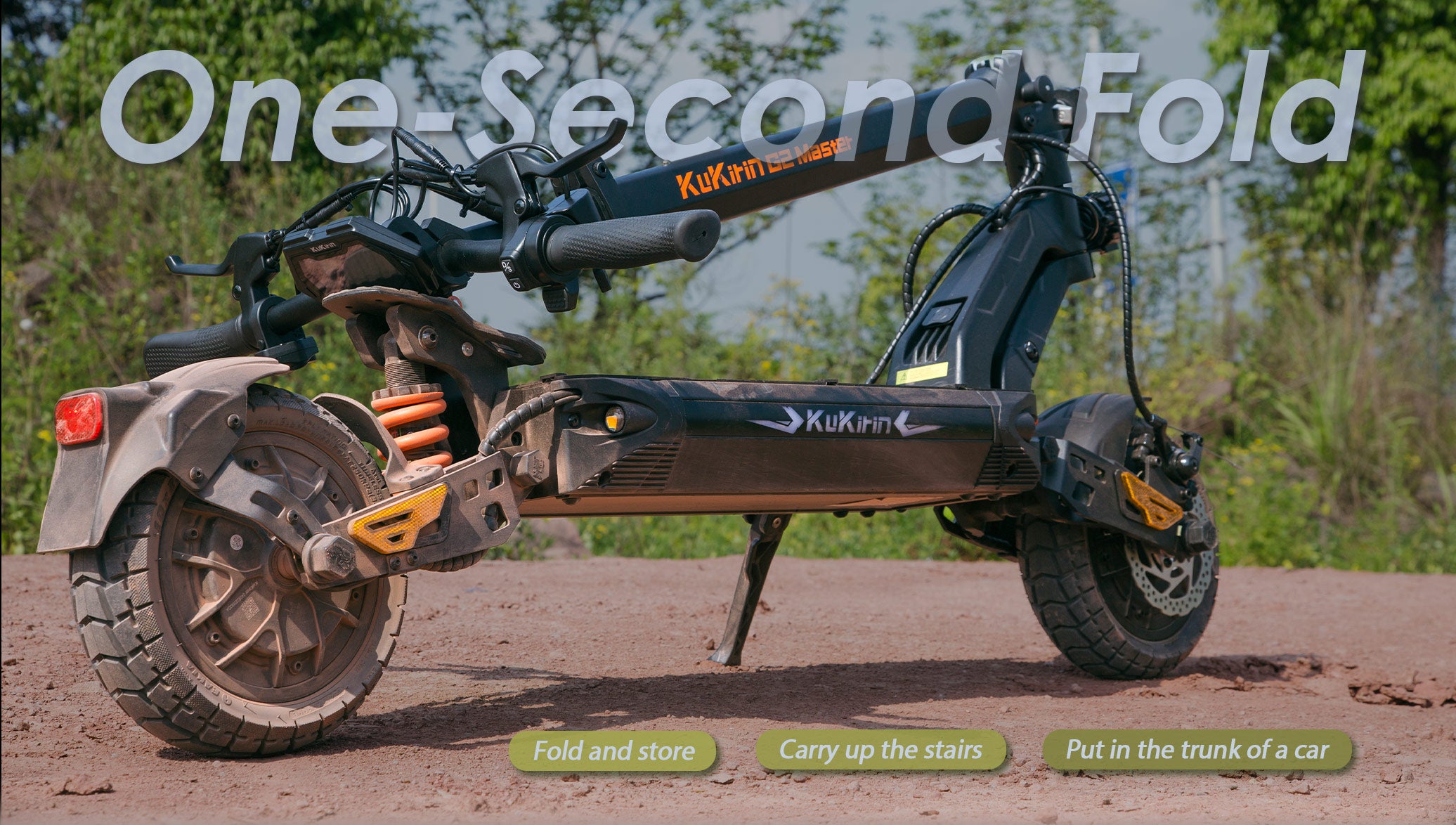 KuKirin G2 Master Off Road Electric Scooters-60KM/H Max Speed