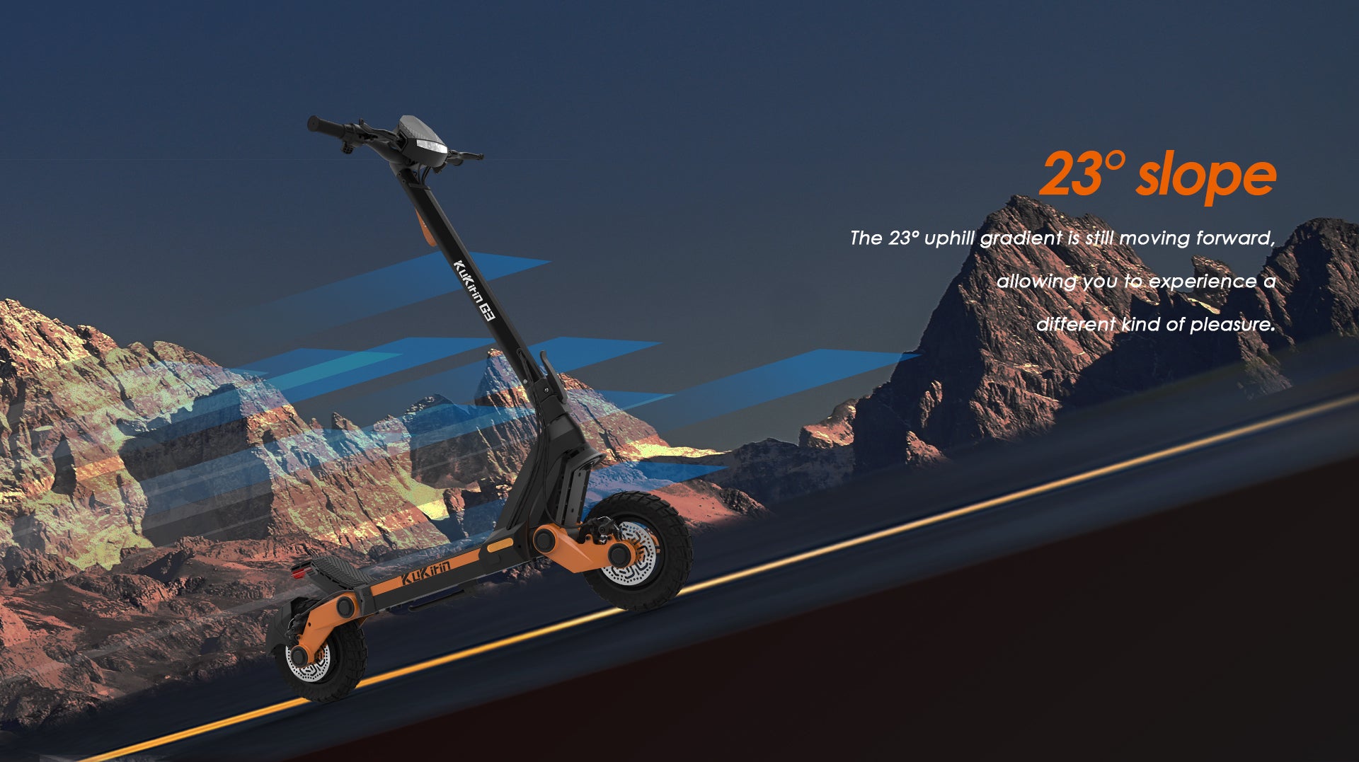 KuKirin G3 off road electric scooter for adults