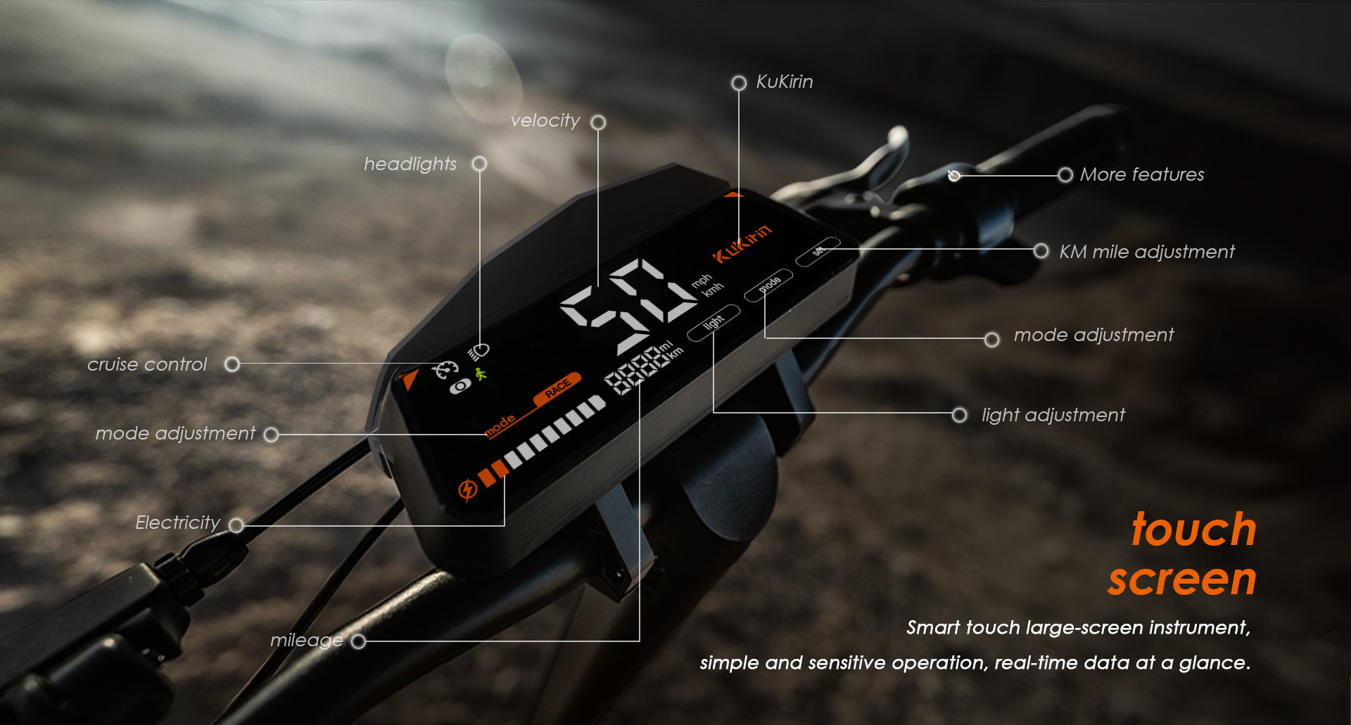 KuKirin G3 off road electric scooter for adults