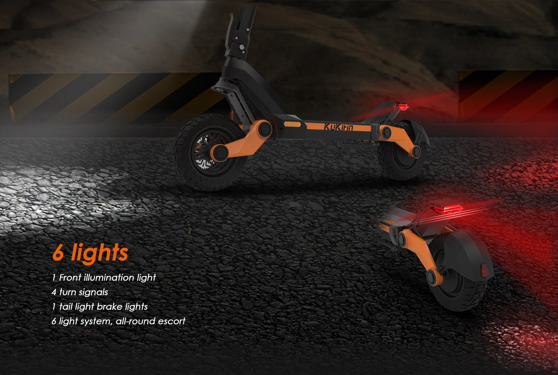KuKirin G3 off road electric scooter for adults