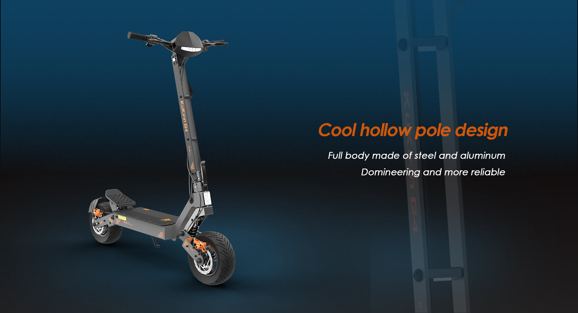 KuKirin G4 E Scooter Off Road For Adults-With large Wheels