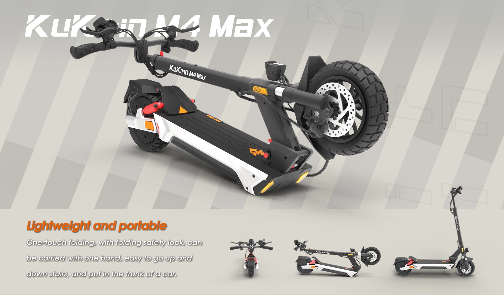 KuKirin M4 Max Electric Scooter For Adults